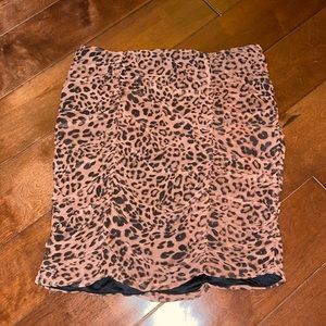 Women’s Cheetah Print Skirt